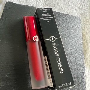 Armani beauty lip maestro satin in shade 08